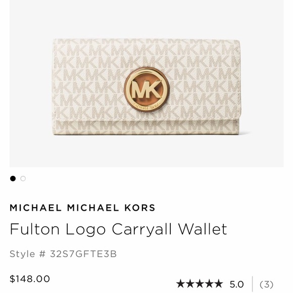 MICHAEL Michael Kors Handbags - MK Fulton Logo Carryall Wallet